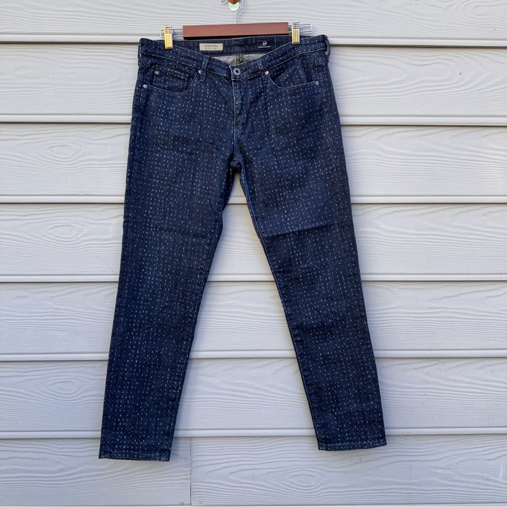AG The Stevie Ankle Slim Straight Ankle Dot Size 30 - Picture 4 of 9